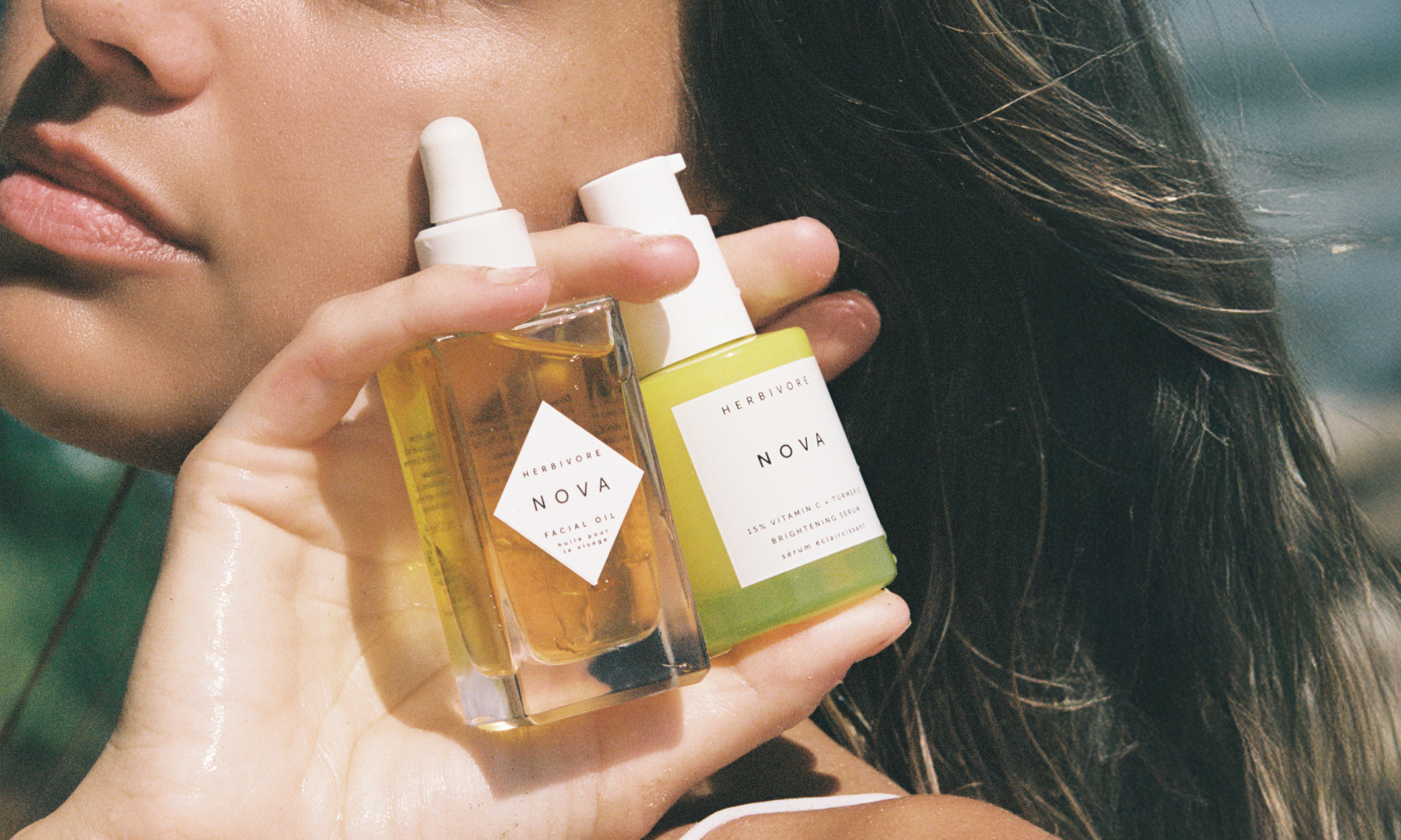 NOVA skincare products - Yellow Collection